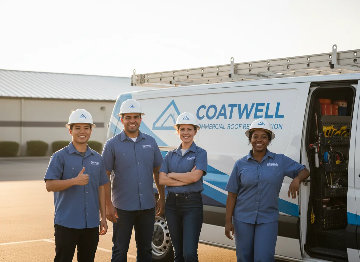 Commercial roof coating company in Mansfield, GA